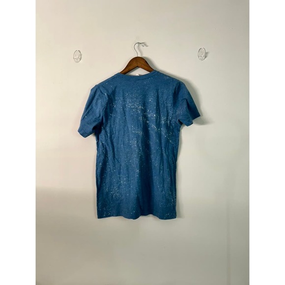 Cowgirl Western Boho Tee Shirt Blue Sz M - Picture 5 of 7